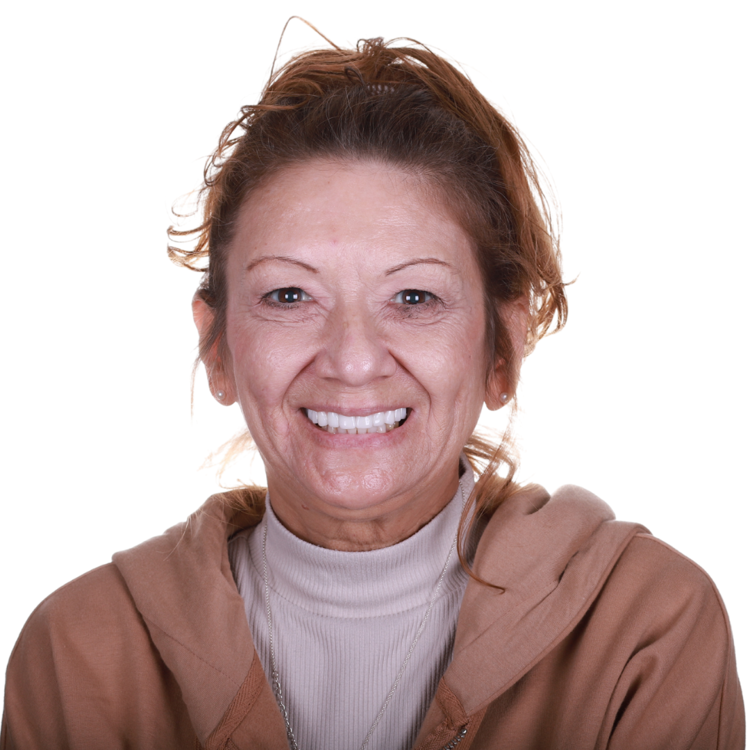 Smiling woman with a healthy smile